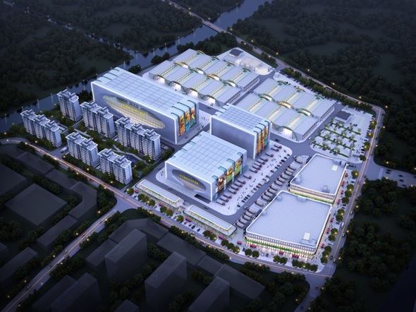 盐城市中农联东台农副产品电商物流城建设快速推进